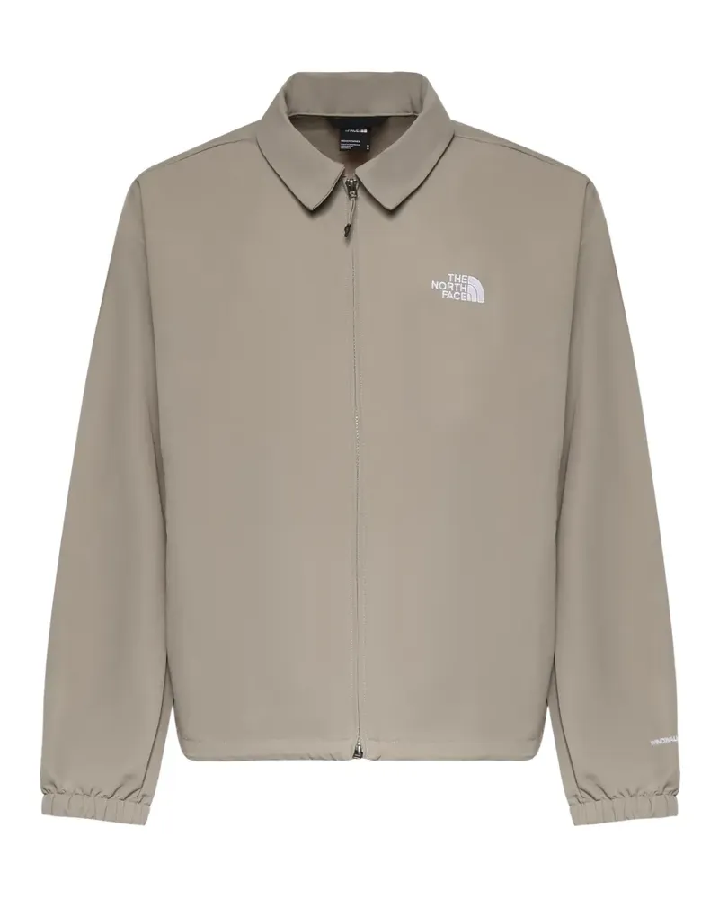 The North Face WindWall Jacke mit Logo-Print - Nude Nude