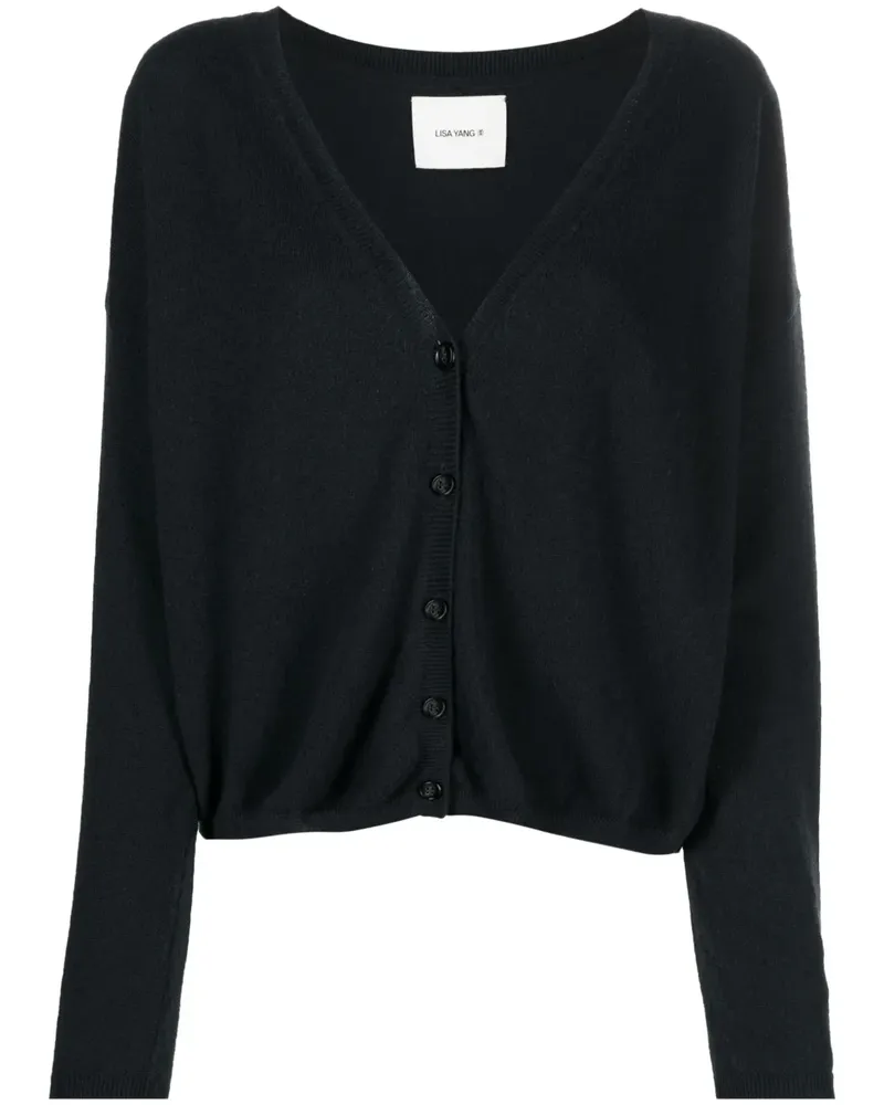 Lisa Yang The Abby Cardigan aus Kaschmir - Blau Blau