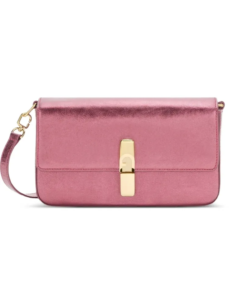 Furla Iride Satchel-Tasche mit Klappe - Rosa Rosa