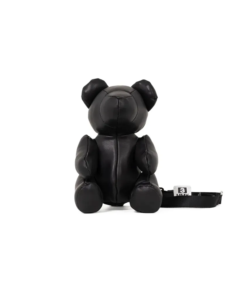 MIHARAYASUHIRO Mini Bear Schultertasche - Schwarz Schwarz