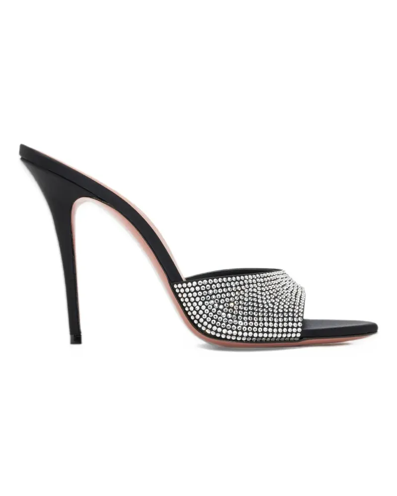 Amina Muaddi Elodie crystal-embellished sandals - Schwarz Schwarz