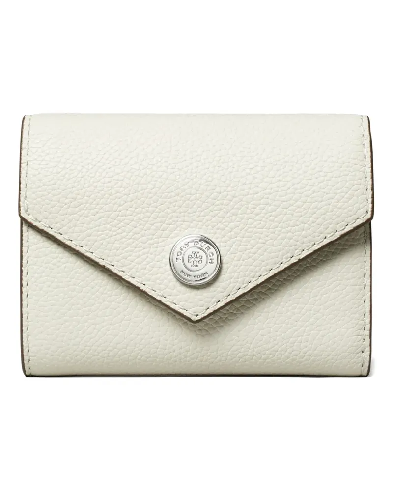 Tory Burch Strukturiertes Pebble Portemonnaie in Kuvertform - Nude Nude