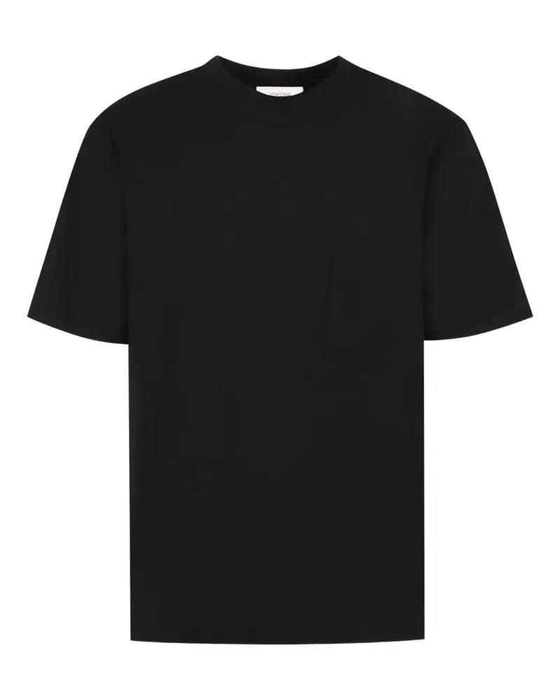 AGNONA Klassisches T-Shirt - Schwarz Schwarz