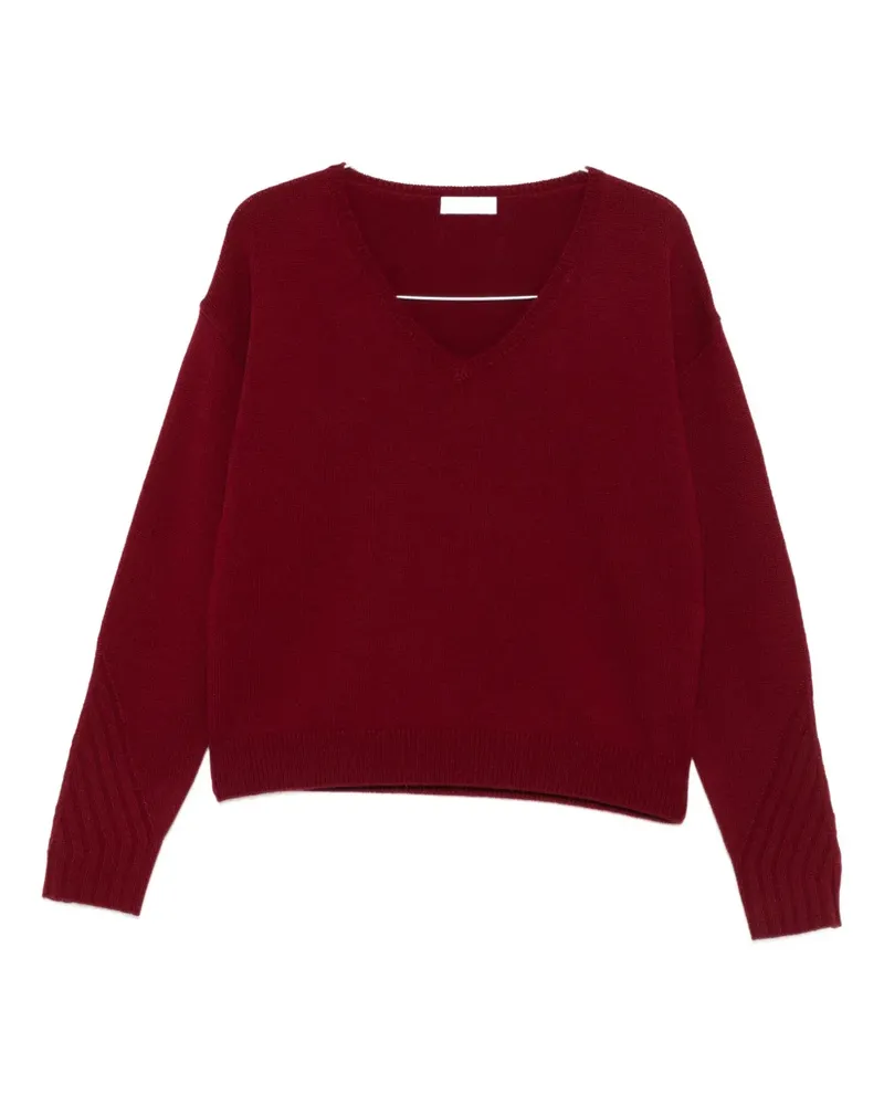 Majestic V-neck sweater - Rot Rot