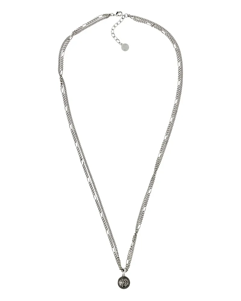 Roberto Cavalli Halskette im Layering-Look - Silber Silber