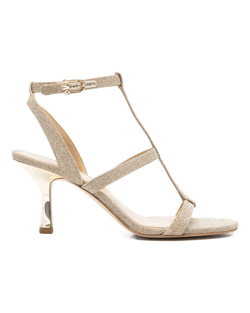 Michael Kors Sandalen mit T-Riemen - Gold Gold
