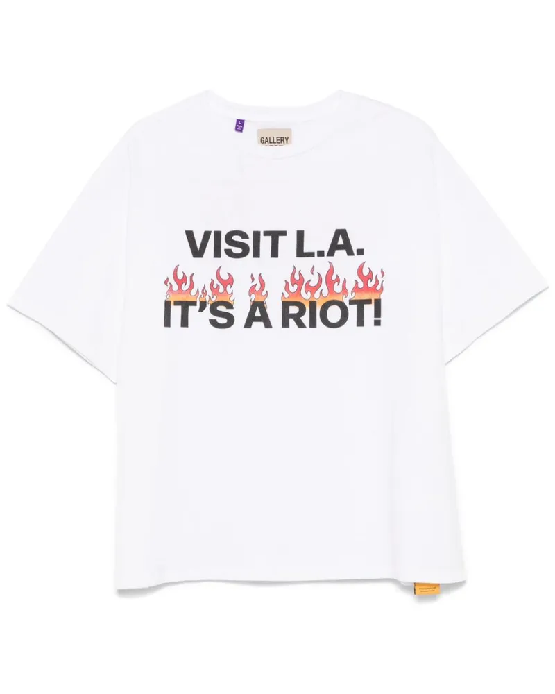 GALLERY DEPT. GALLERY DEPT A. Riot T-Shirt - Weiß Weiß