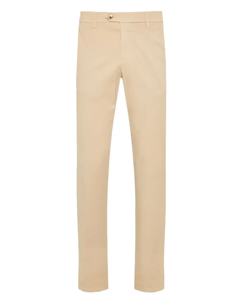 Canali Hose mit Gürtelschlaufen - Nude Nude