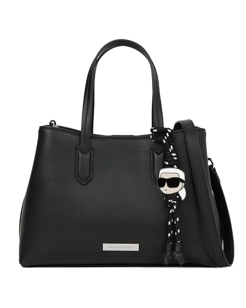 Karl Lagerfeld Kleine K/Ikonik Handtasche - Schwarz Schwarz