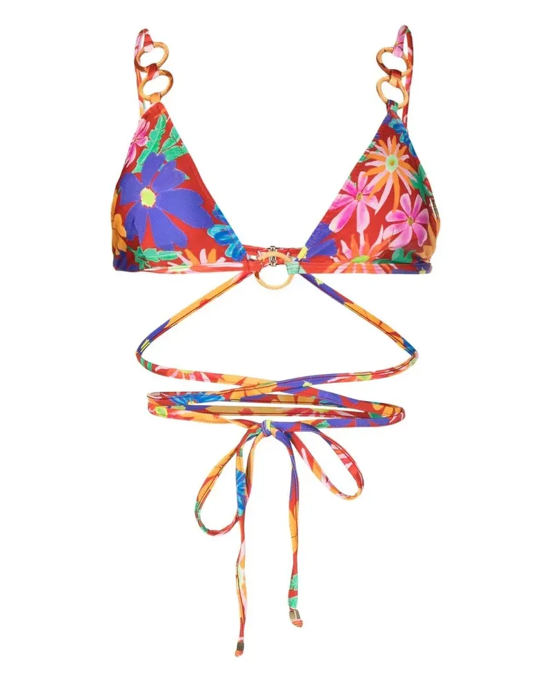 Pat Bo Aster Bikinioberteil - Rot Rot