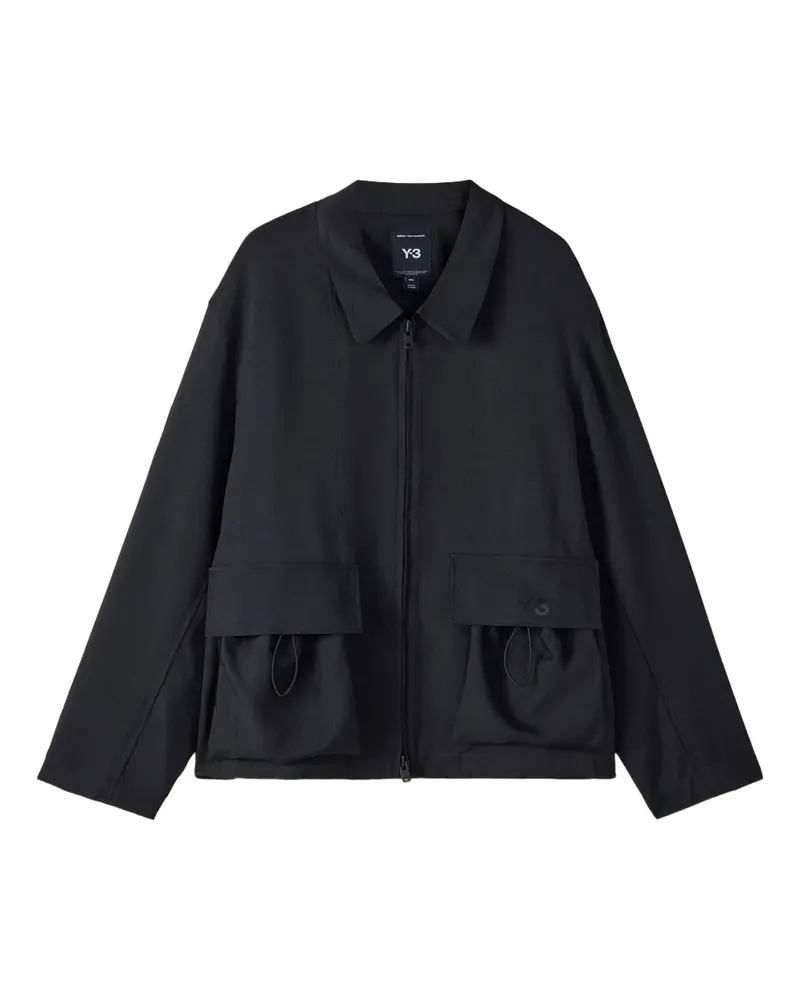 Y-3 flap-pocket jacket - Schwarz Schwarz