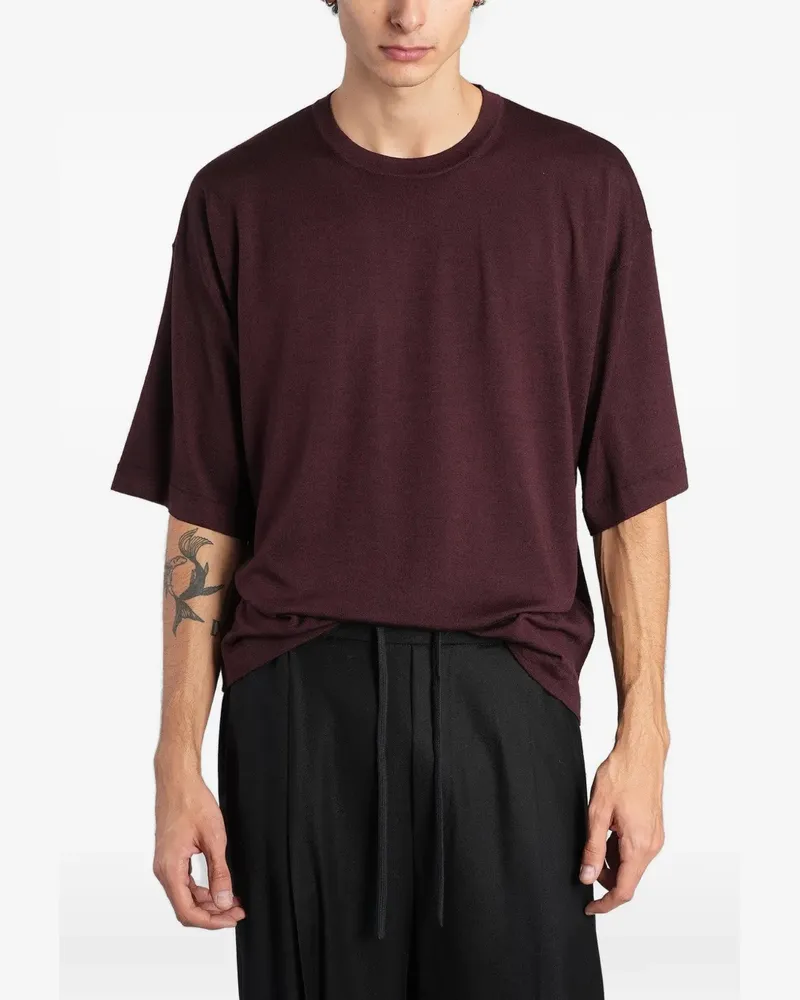 BARENA Zaco crew-neck T-shirt - Rot Rot