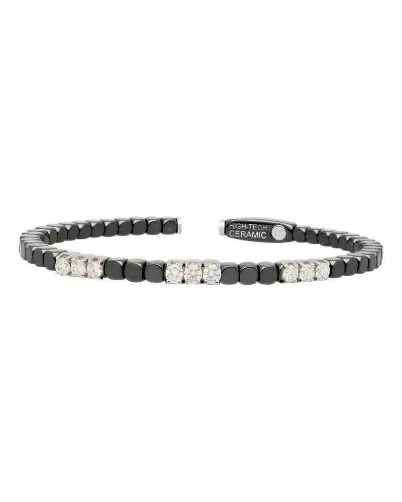 Roberto Demeglio Dado Armband mit Diamanten - Schwarz Schwarz