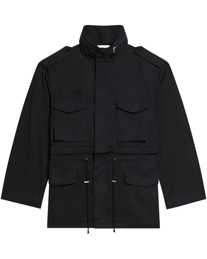 Helmut Lang Wandelbare Utility-Jacke - Schwarz Schwarz