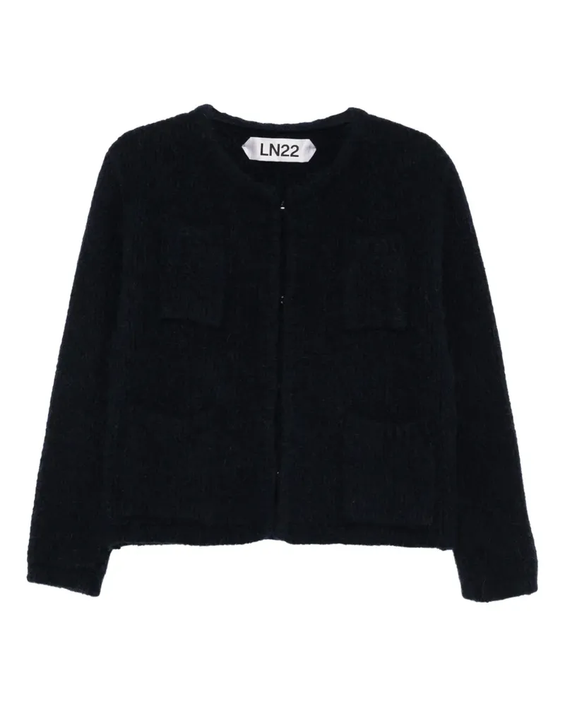 LnA Clothing Cardigan mit Tasche - Blau Blau