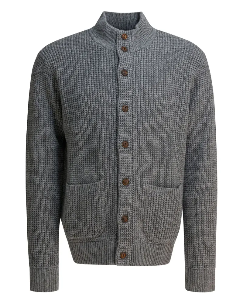 Ralph Lauren waffle-knit cardigan - Grau Grau
