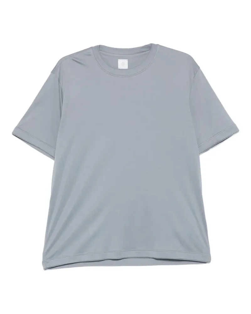 Eleventy T-Shirt mit Rundhalsausschnitt - Blau Blau