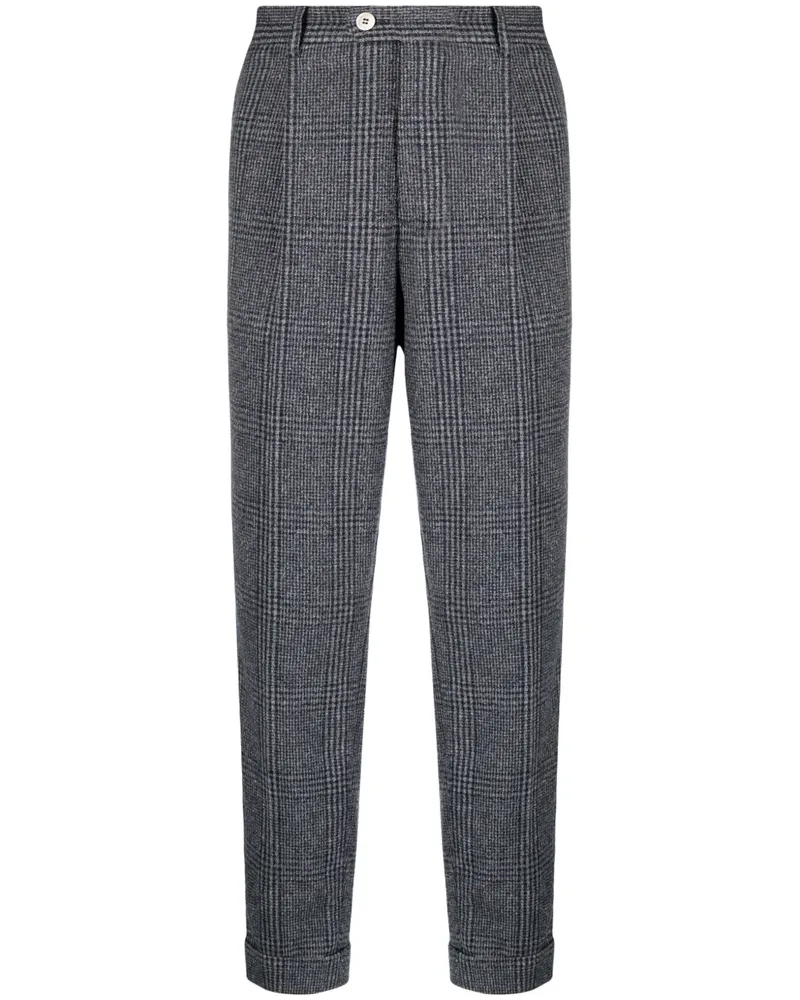 Brunello Cucinelli Karierte Hose - Blau Blau