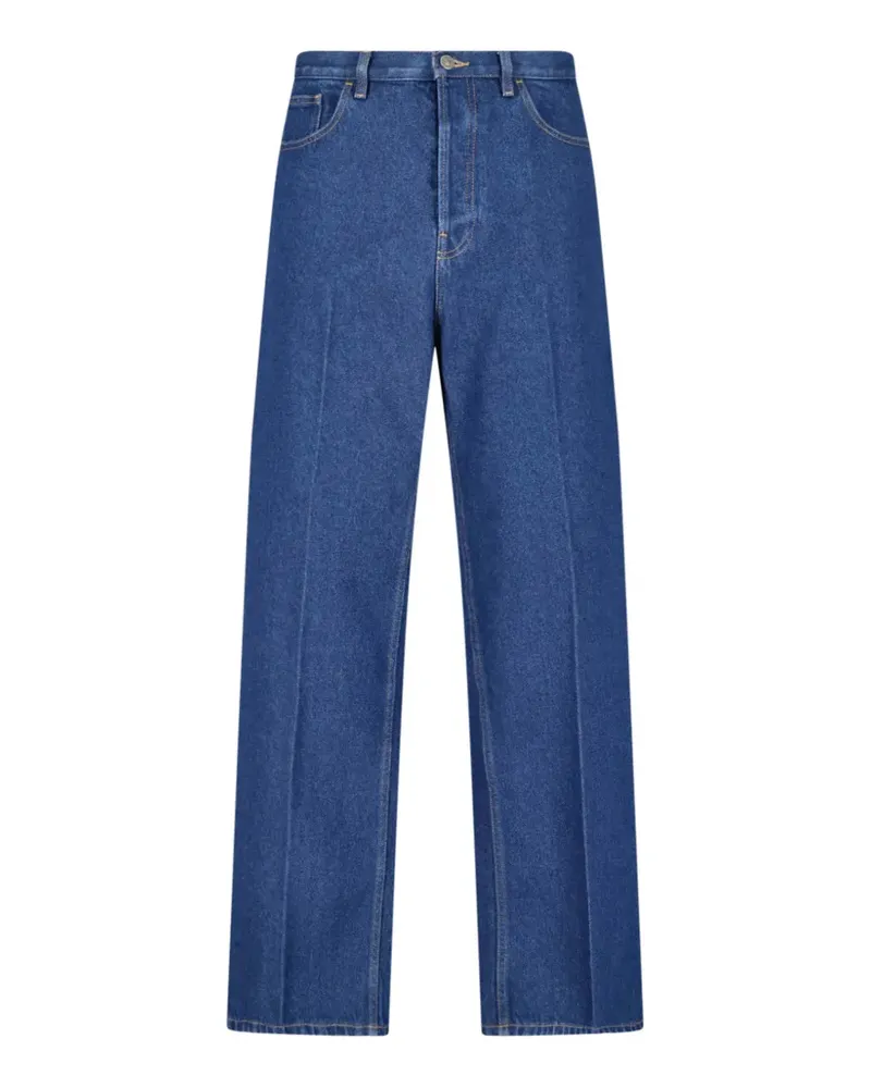 Valentino Garavani VGold straight-leg jeans - Blau Blau