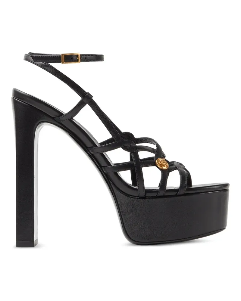 Versace Valentina Plateau-Sandalen 140mm - Schwarz Schwarz