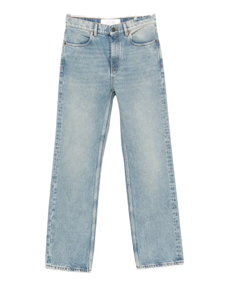 Golden Goose cotton straight-leg jeans - Blau Blau
