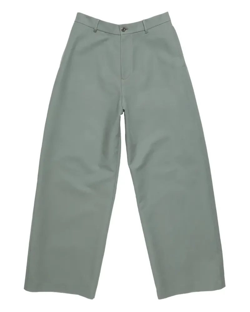 Acne Studios Hose mit Patches - Grau Grau