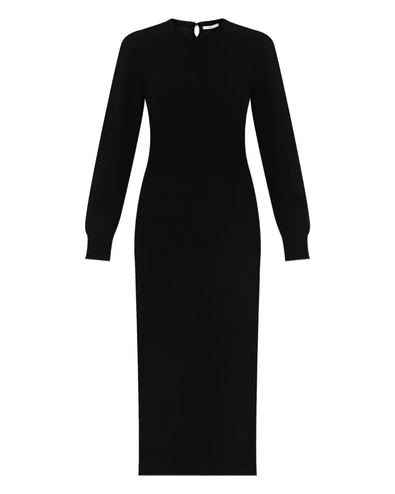 Givenchy Gestricktes Midikleid - Schwarz Schwarz