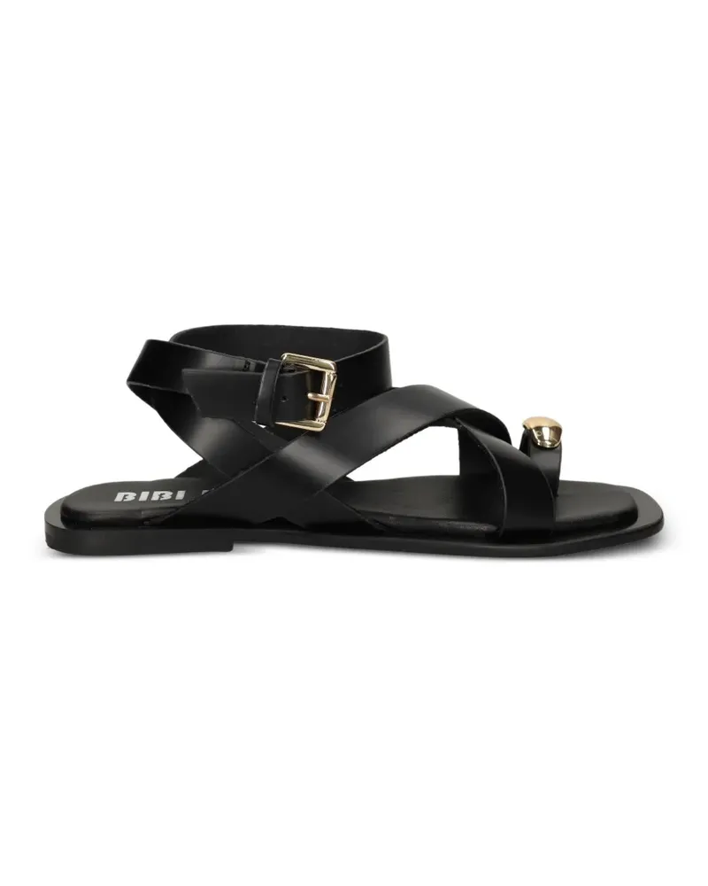 Bibi Lou Vaz embellished crossover-strap sandals - Schwarz Schwarz