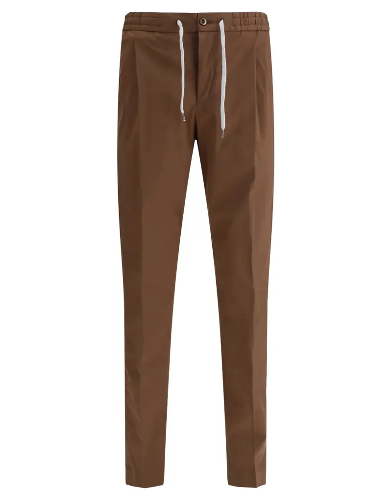 PT TORINO Chino mit Kordelzug - Braun Braun