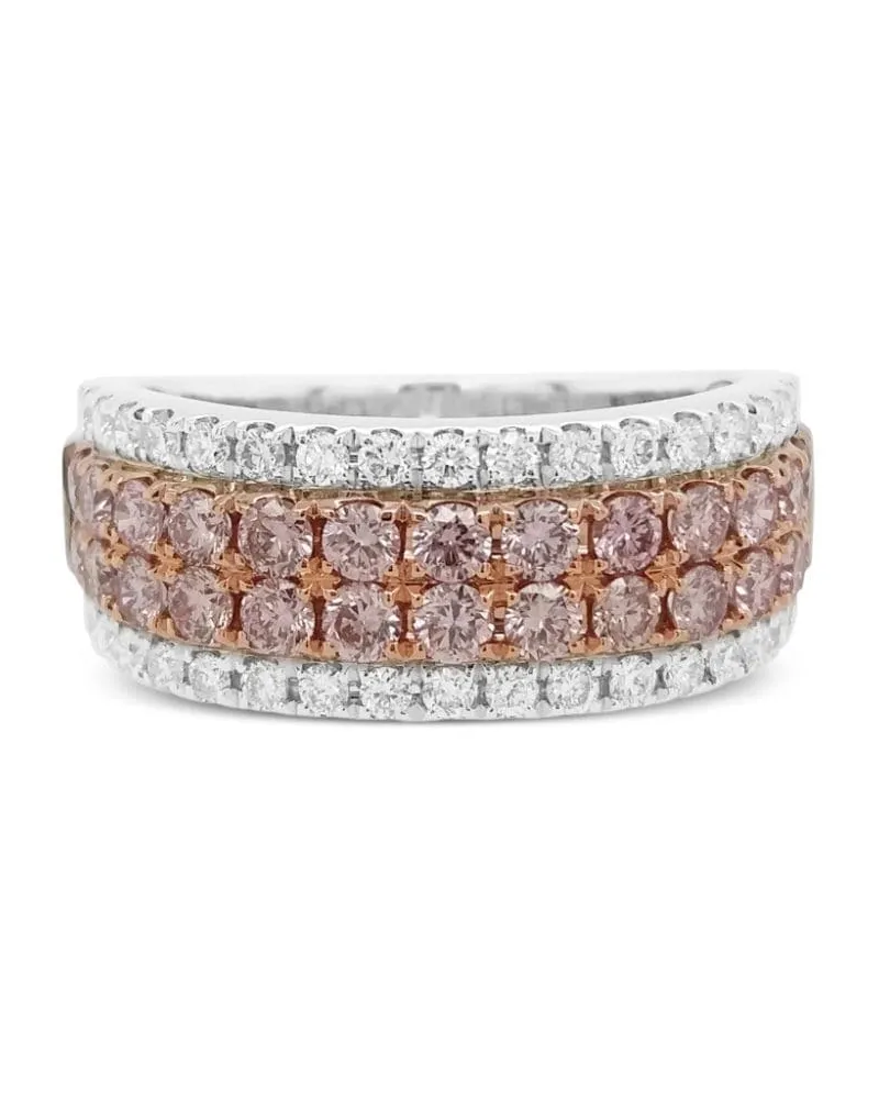 HYT Jewelry Feiner Diamantring mit Brillantschliff - Silber Silber