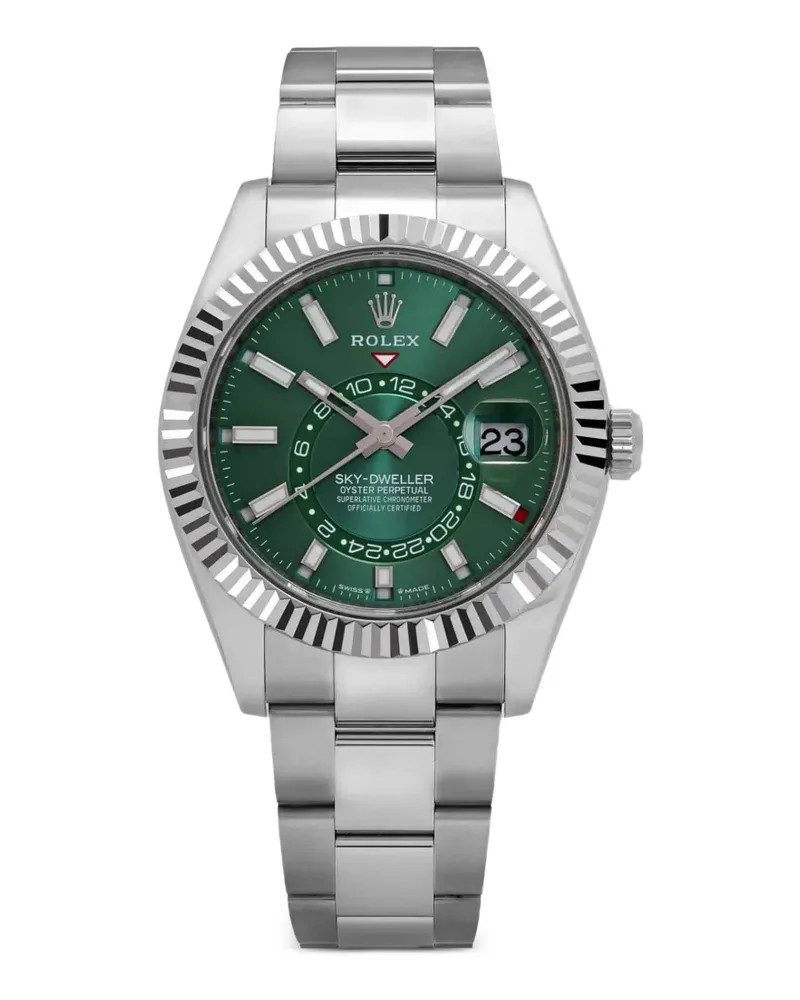 Rolex 2025 ungetragene Sky-Dweller Armbanduhr 42mm - Grün Grün