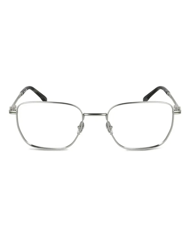 Lacoste Eckige Brille - Silber Silber
