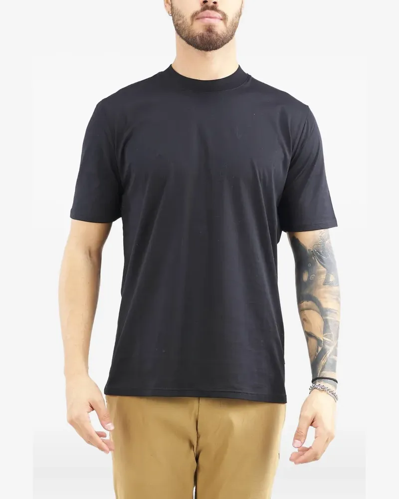 Yes London crew-neck T-shirt - Schwarz Schwarz
