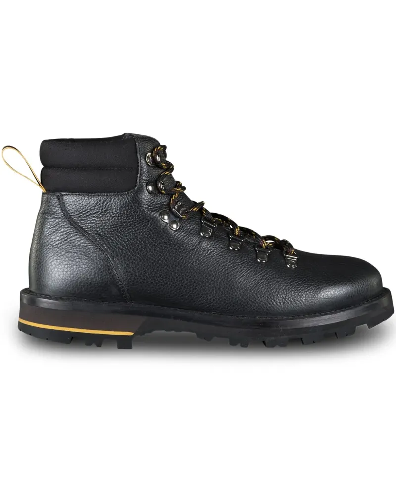 MOORER Koons-Peg Stiefel mit wattierten Einsätzen - Schwarz Schwarz