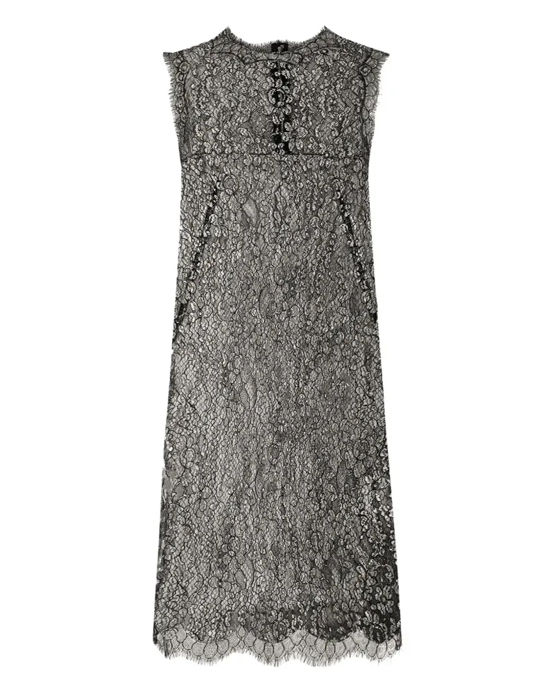 Dolce & Gabbana Minikleid aus Spitze - Schwarz Schwarz