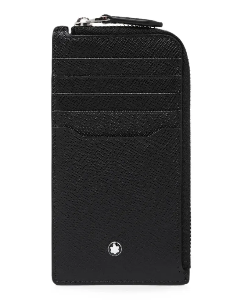 Montblanc Kartenetui mit Logo-Schild - Schwarz Schwarz
