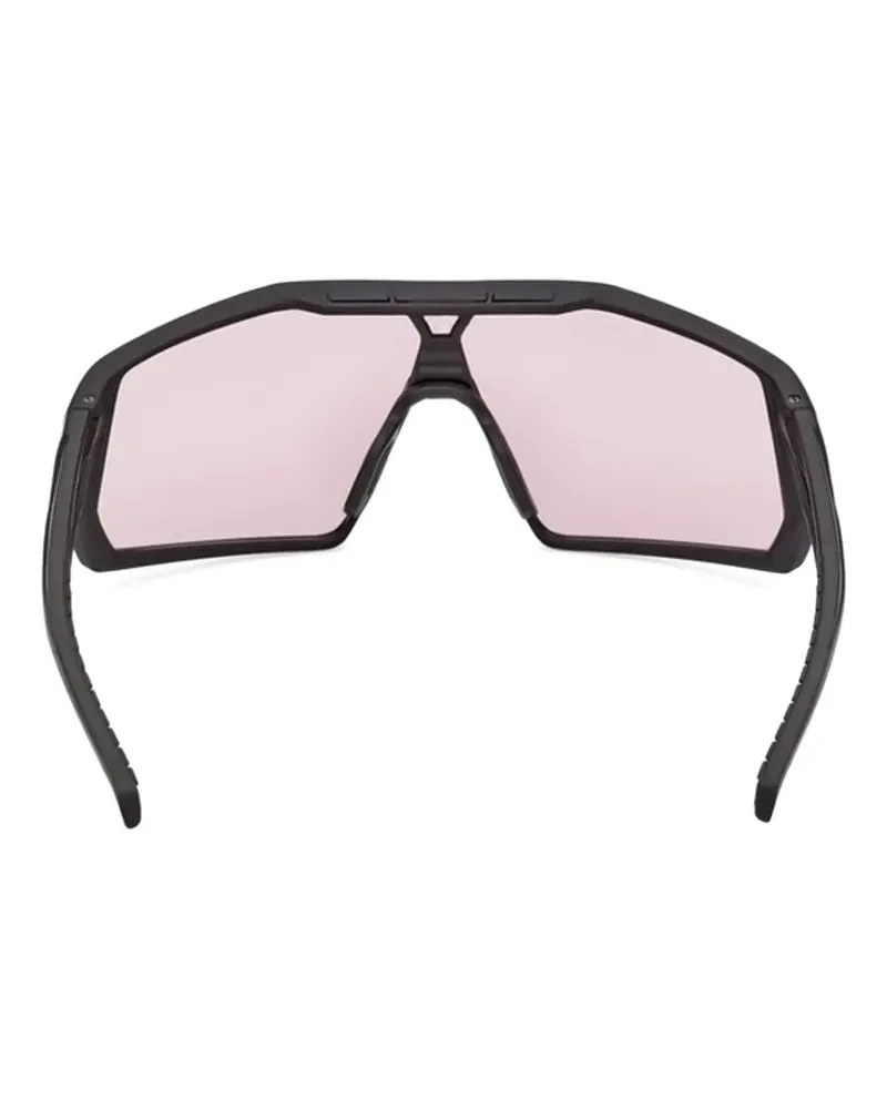 adidas logo-detail sunglasses - Schwarz Schwarz