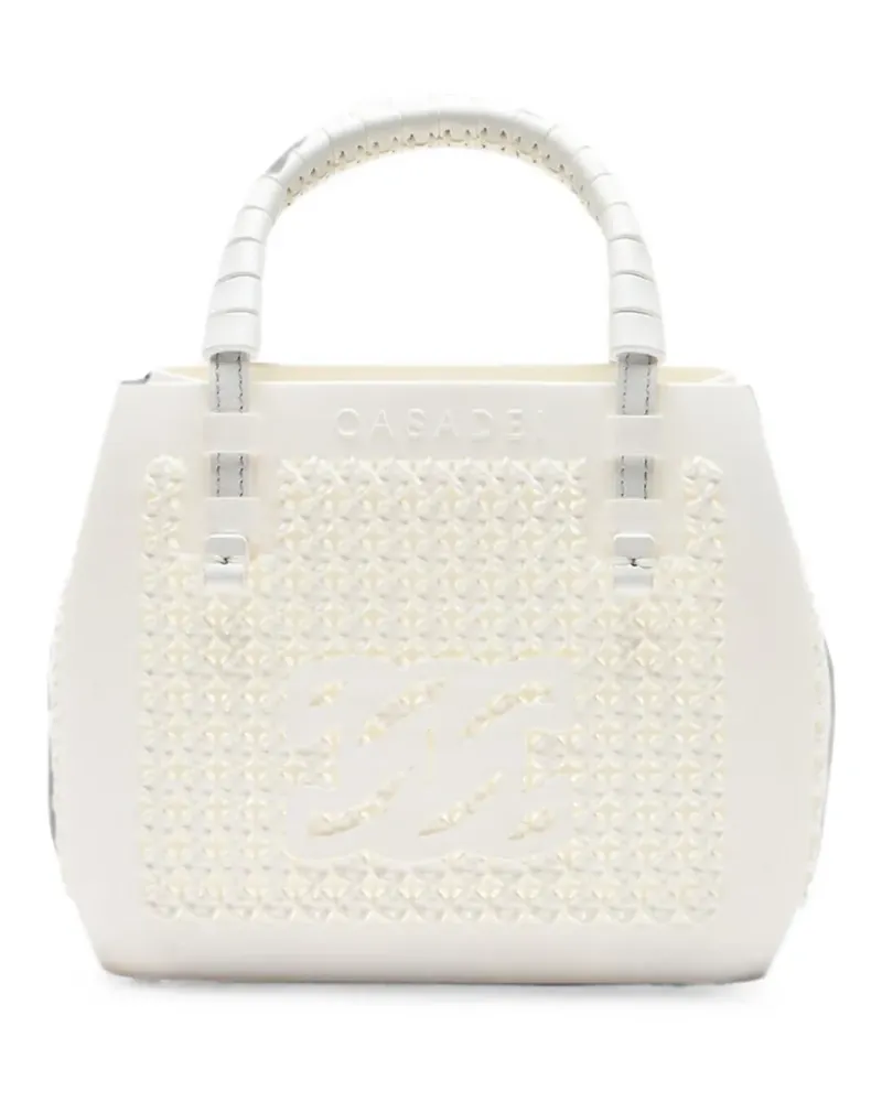Casadei 3D tote bag - Weiß Weiß