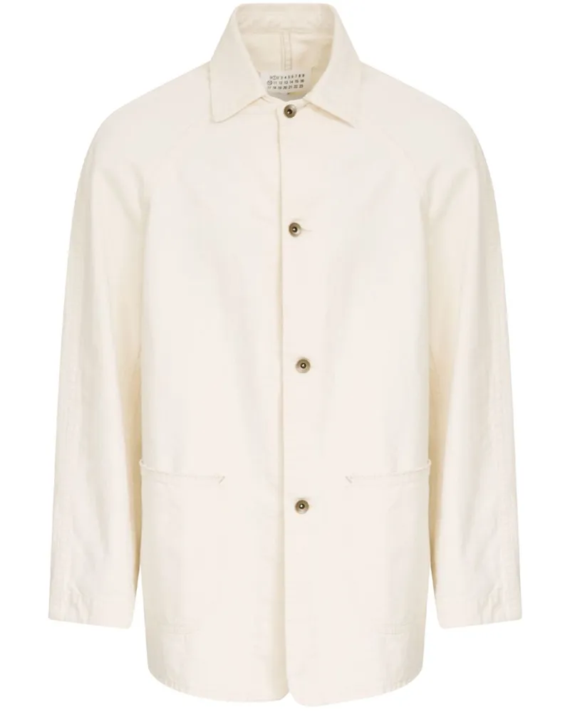 Maison Margiela Klassische Hemdjacke - Nude Nude