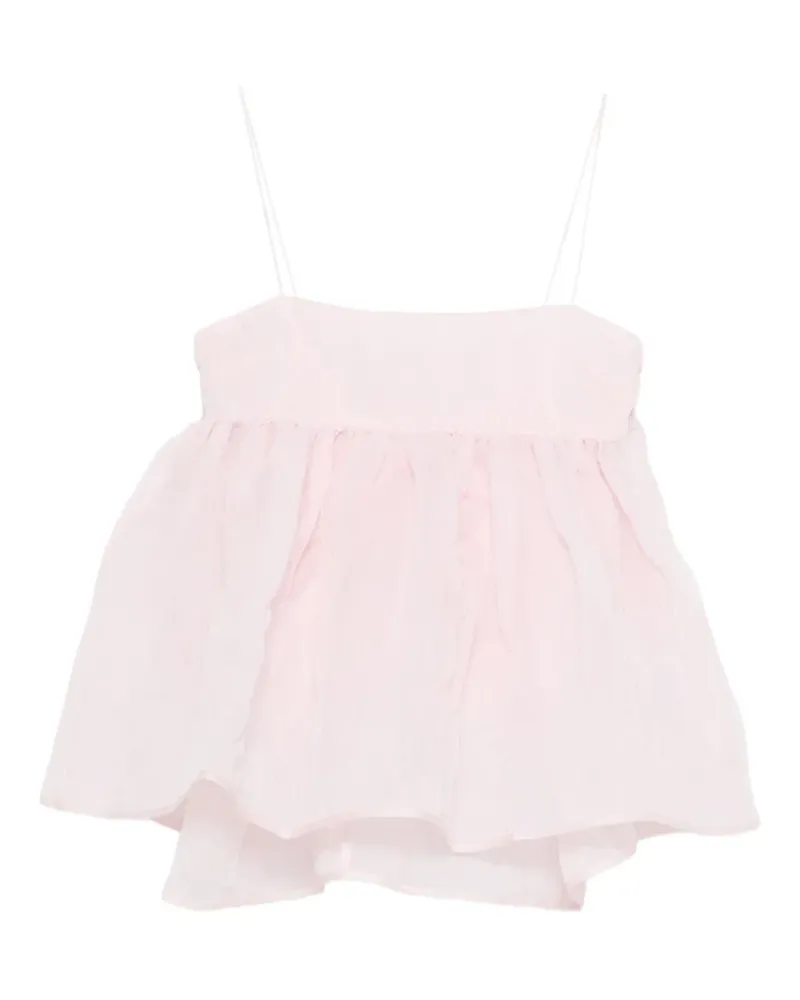 Cecilie Bahnsen Veronica Tanktop mit Matelassé-Effekt - Rosa Rosa