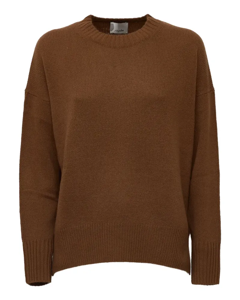 ALLUDE cashmere sweater - Braun Braun