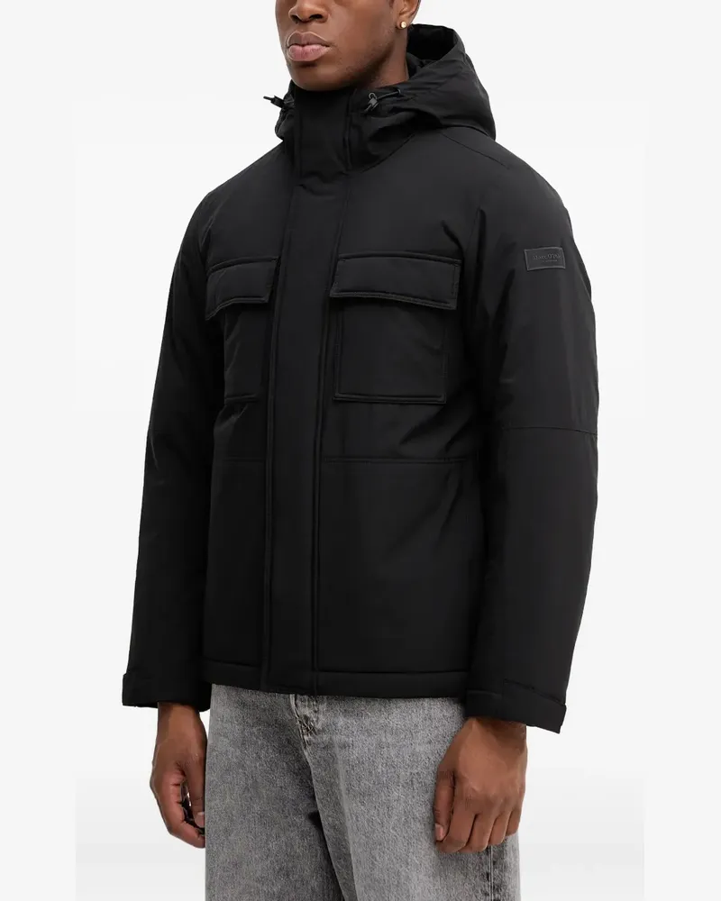 Marc O'Polo Jacke mit Kapuze - Schwarz Schwarz