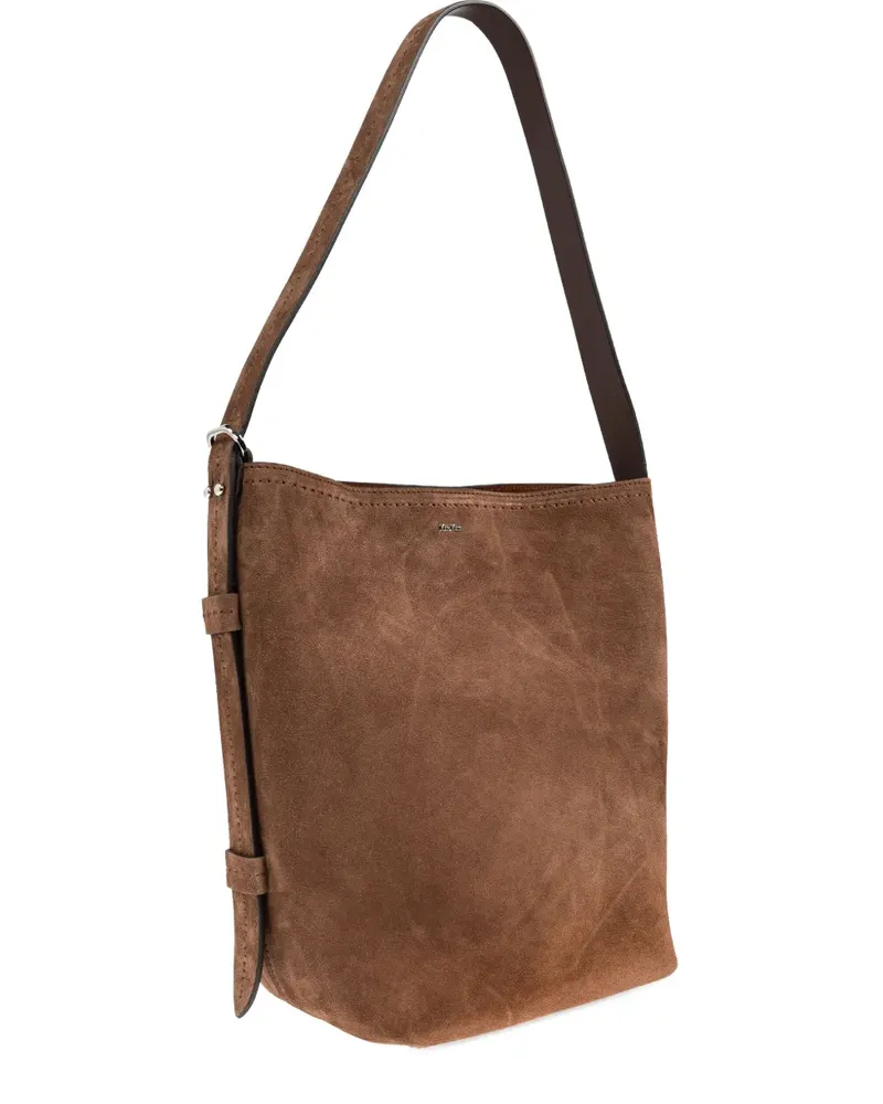 Max Mara Archeti Schultertasche - Braun Braun