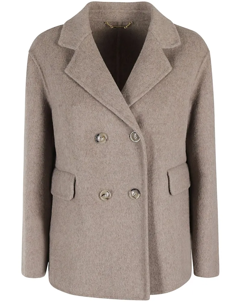 Seventy Cabanjacke mit fallendem Revers - Nude Nude