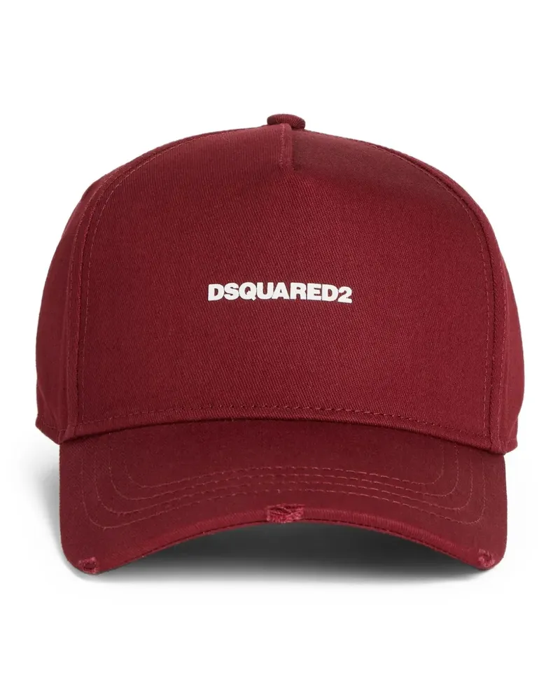 Dsquared2 Baseballkappe mit Mini-Logo - Rot Rot