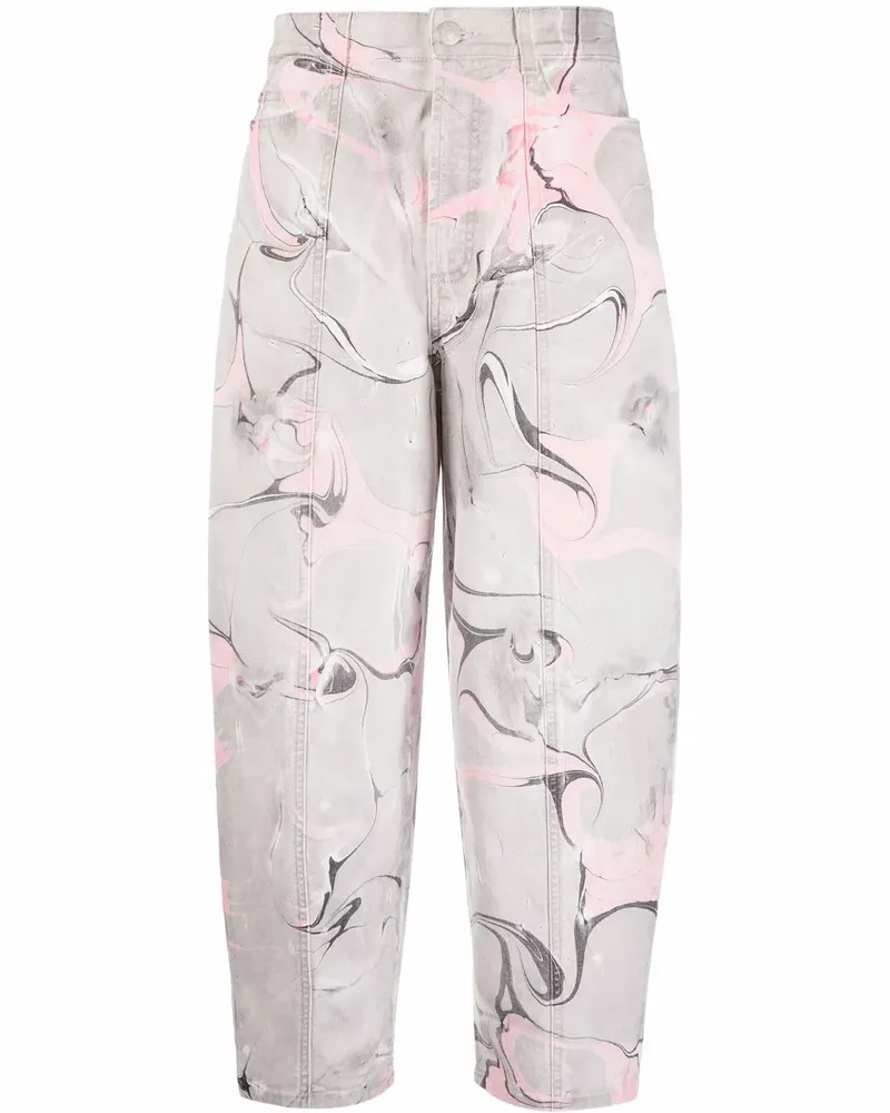 Stella McCartney Jeans mit Print - Grau Grau