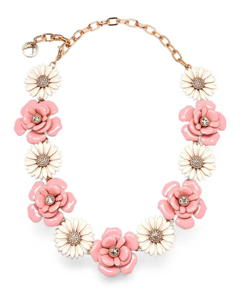 Carolina Herrera New York flower necklace - Rosa Rosa
