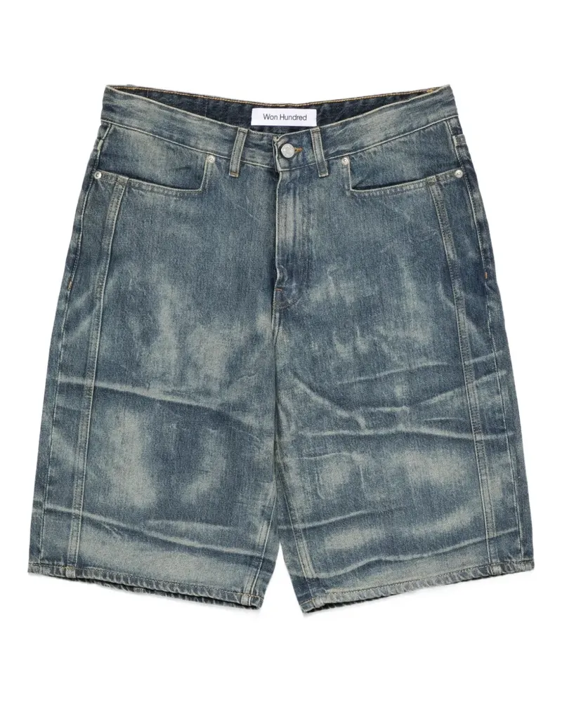 Won Hundred belt loops shorts - Blau Blau