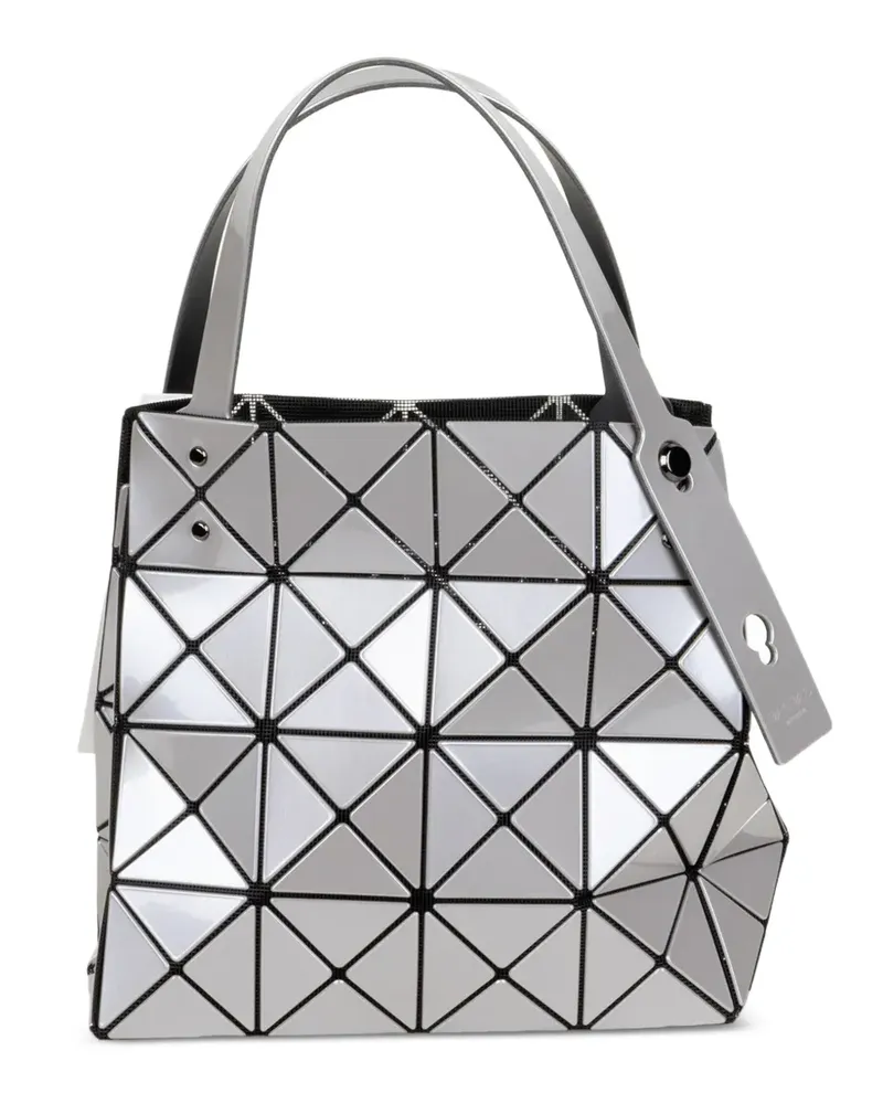 Issey Miyake Bao Bao Tote Bag mit geometrischem Einsatz - Grau Grau