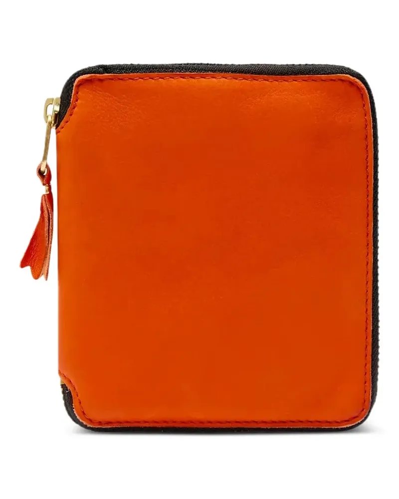 Comme des Garçons Orange Portemonnaie mit Reißverschluss Orange